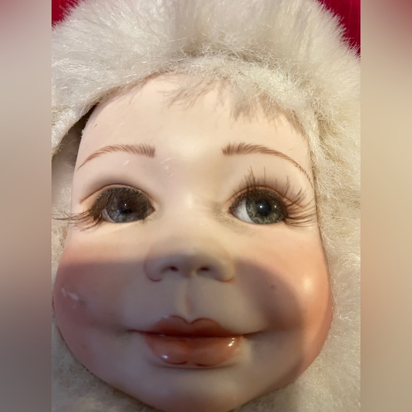 Vintage Rare Sandra William Creation Porcelain Plush “Teddy Bear”, 1992, Candice - Picture 6 of 12